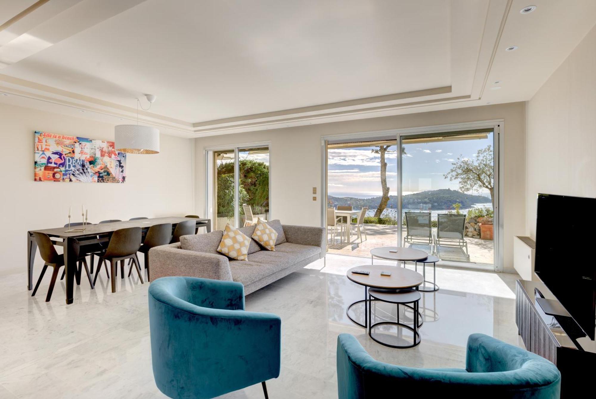 Giant Terrace On A Stunning View Apartment Villefranche-sur-Mer Exterior photo